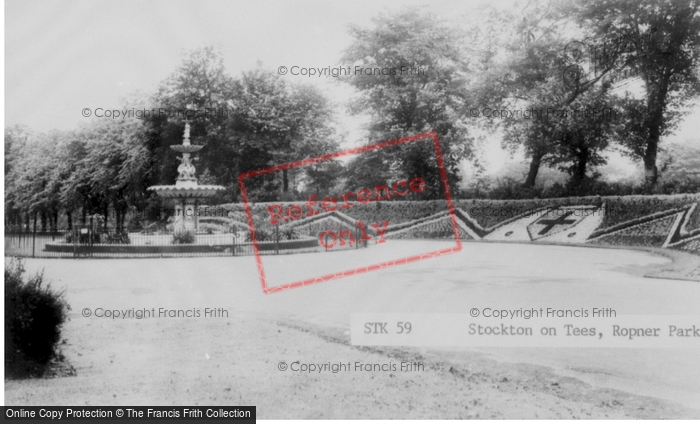 Photo of Stockton On Tees, Ropner Park c.1960