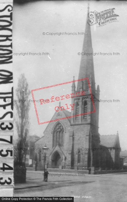 Photo of Stockton On Tees, St George's Presbyterian Church 1896