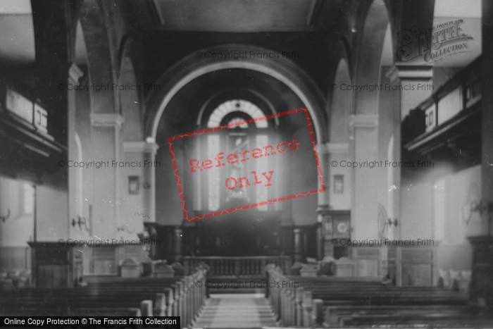 Photo of Stockton On Tees, St Thomas's Church, Interior 1896