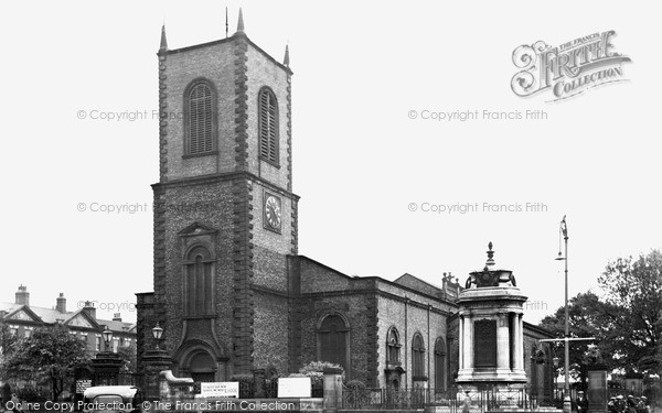 Photo of Stockton On Tees, The Parish Church Of St Thomas c.1955