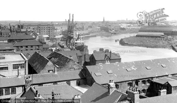 Photo of Stockton On Tees, The River Tees c.1955