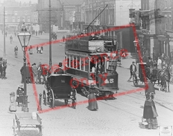 Traffic In High Street 1899, Stockton-on-Tees