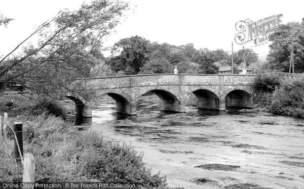 Photo of Stoford, The Bridge Over The River Wylye c.1955