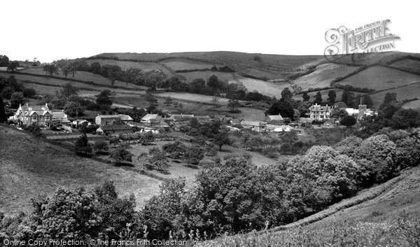 Photo of Stoke Abbott, General View And Waddon Hill c.1955