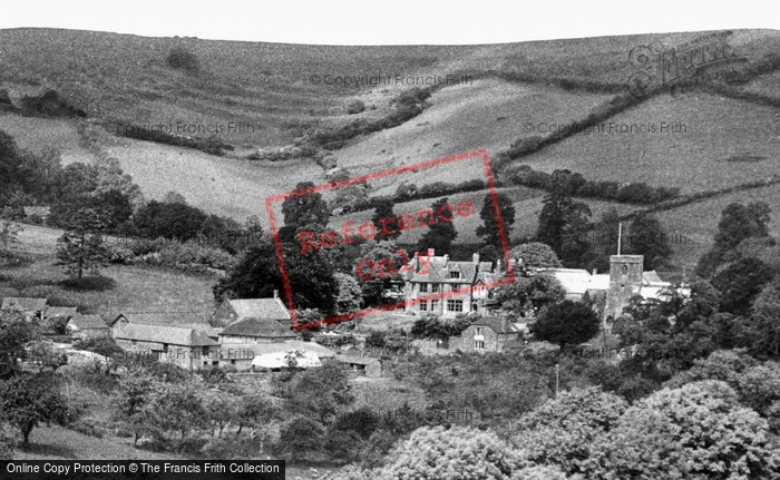 Photo of Stoke Abbott, General View And Waddon Hill c.1955