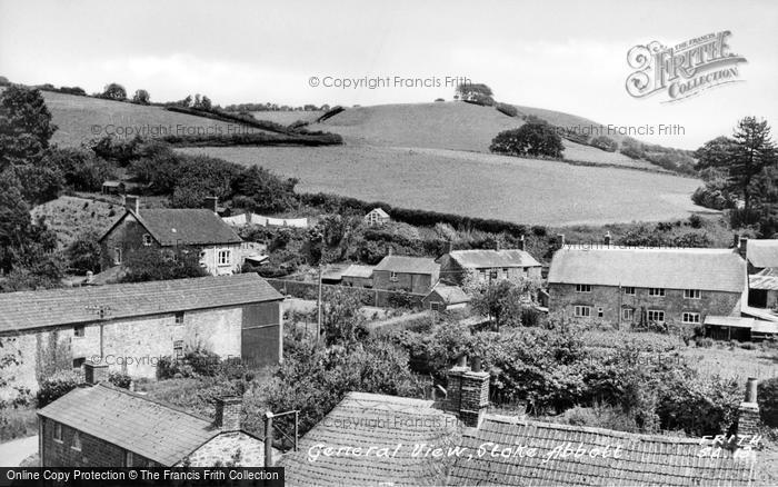 Photo of Stoke Abbott, General View c.1955