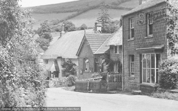 Photo of Stoke Abbott, The Village c.1955
