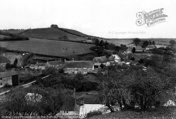 Photo of Stoke Abbott, Village c.1955