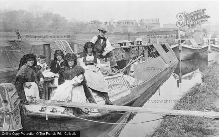 Photo of Stoke Bruerne, Canal Folk, Baby's Christening Day c.1913
