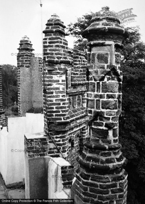 Photo of Stoke By Nayland, Gifford's Hall, Brick Turret c.1950