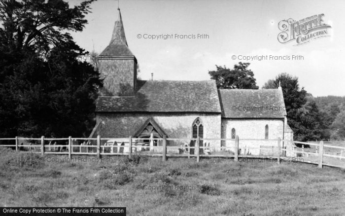 Photo of Stoke Charity, St Michael's Church 1958