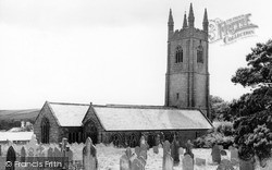 The Parish Church c.1960, Stoke Climsland
