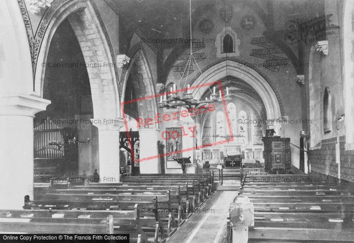 Photo of Stoke D'Abernon, Church Interior 1888