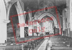 Church Interior 1888, Stoke D'Abernon