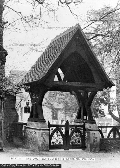 Photo of Stoke D'Abernon, Church, The Lychgate c.1960
