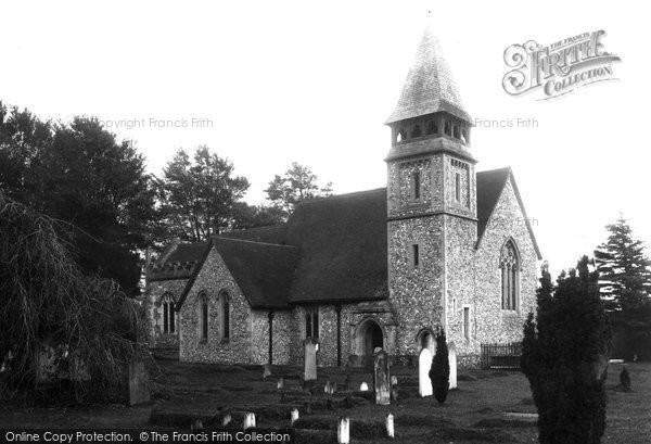 Photo of Stoke D'Abernon, St Mary's Church 1888