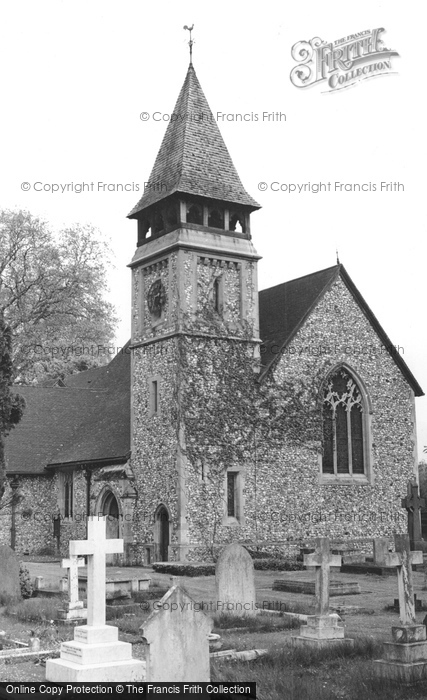 Photo of Stoke D'Abernon, St Mary's Church c.1960 
