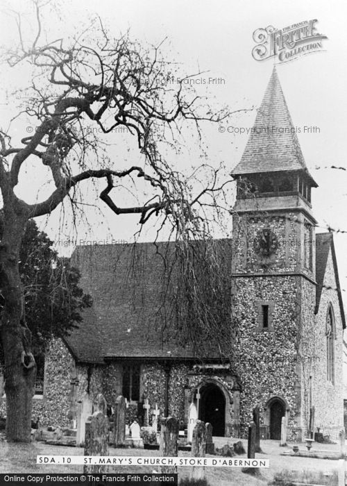Photo of Stoke D'Abernon, St Mary's Church c.1960