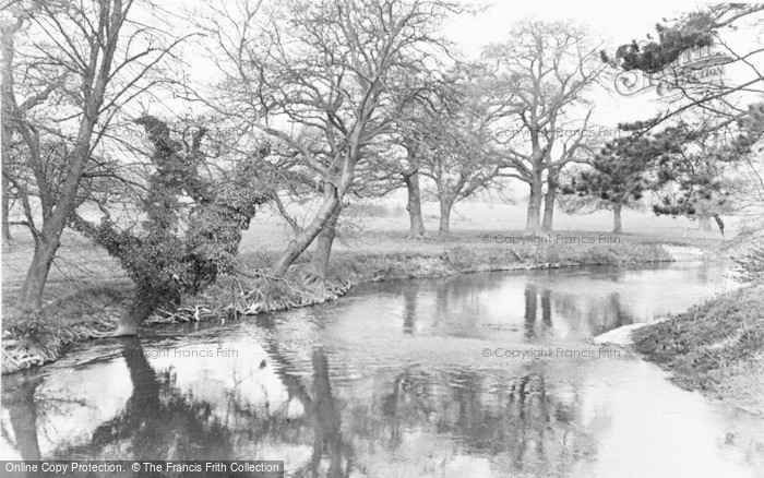 Photo of Stoke D'Abernon, The River From The Slyfield Bridge c.1960