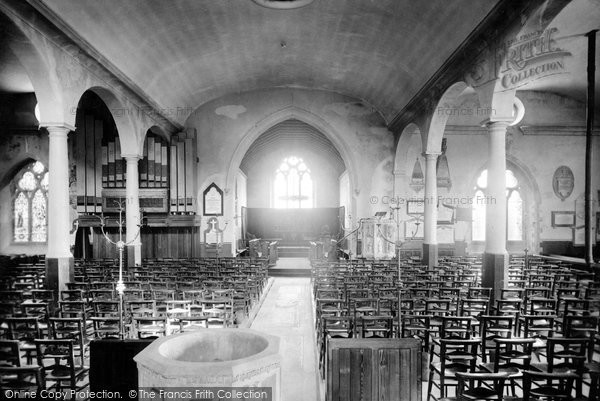 Photo of Stoke Damerel, Church Interior 1890