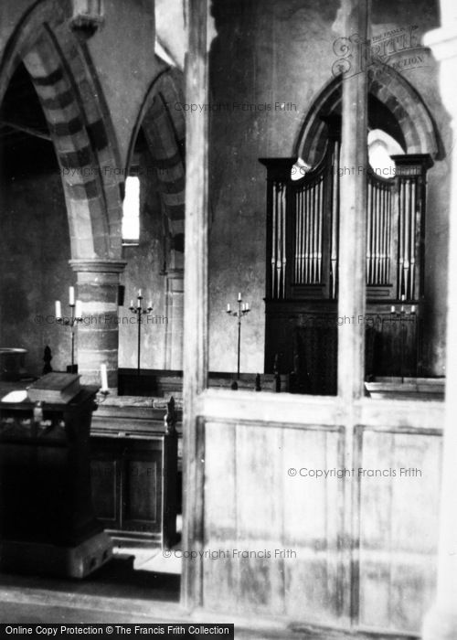 Photo of Stoke Dry, Church Interior 1963