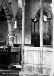 Church Interior 1963, Stoke Dry