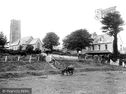 St Peter's Church And Village 1925, Stoke Fleming