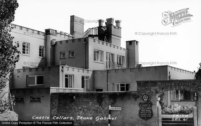 Photo of Stoke Gabriel, Castle Cellars c.1960