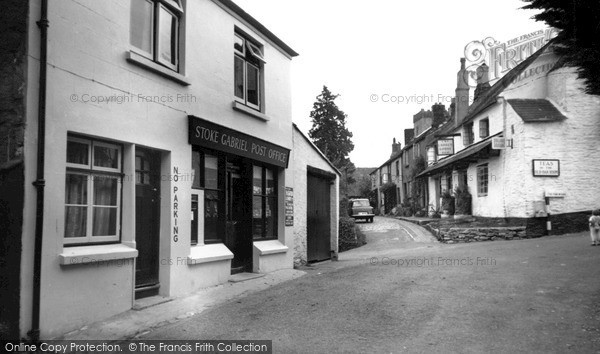 Photo of Stoke Gabriel, Post Office Corner c.1960