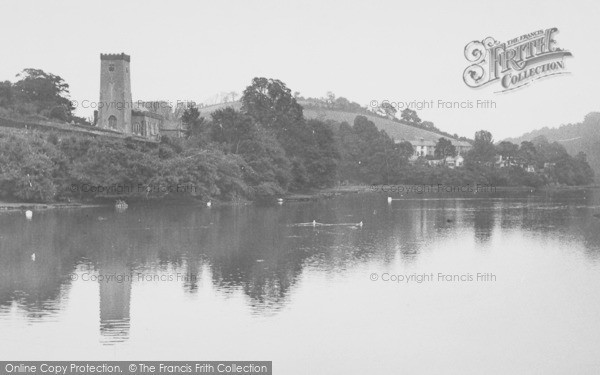 Photo of Stoke Gabriel, The Church And River c.1955