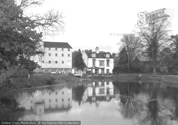 Photo of Stoke Holy Cross, The Mill c.1955