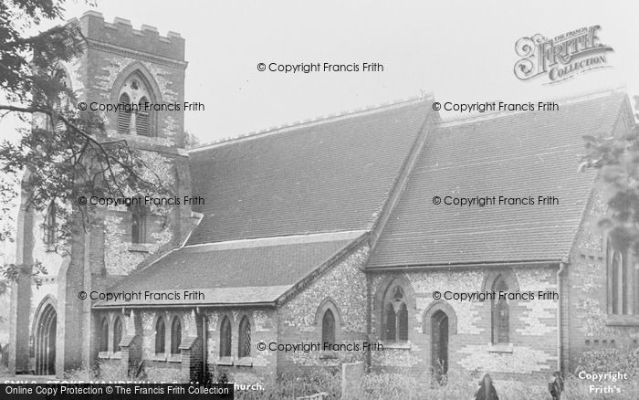 Photo of Stoke Mandeville, St Mary's Church c.1955