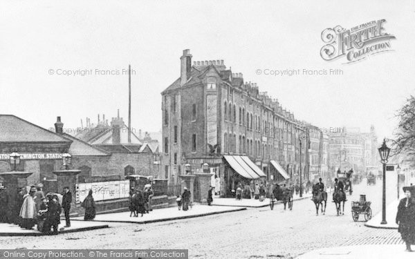 Photo of Stoke Newington, Station c.1900