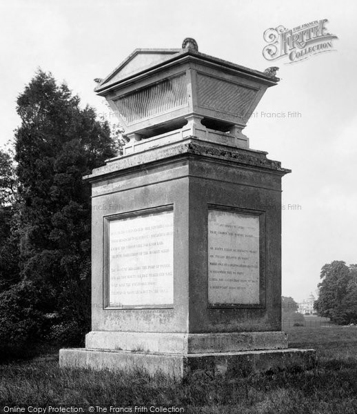 Photo of Stoke Poges, Cenotaph Of Poet Gray 1895
