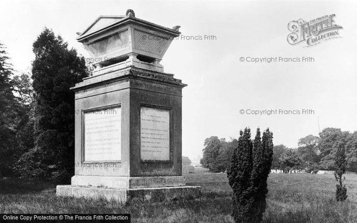 Photo of Stoke Poges, Cenotaph Of Poet Gray 1895