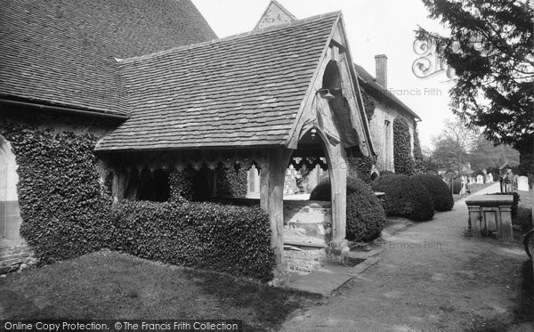 Photo of Stoke Poges, Church, The Porch 1929
