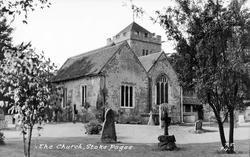 St Giles' Church c.1955, Stoke Poges