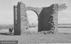 Ruins And Church c.1955, Stoke