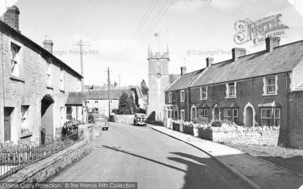 Photo of Stoke St Michael, Church Street c.1955