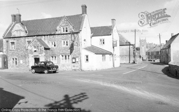 Photo of Stoke St Michael, Knatchbull Arms And Church c.1950