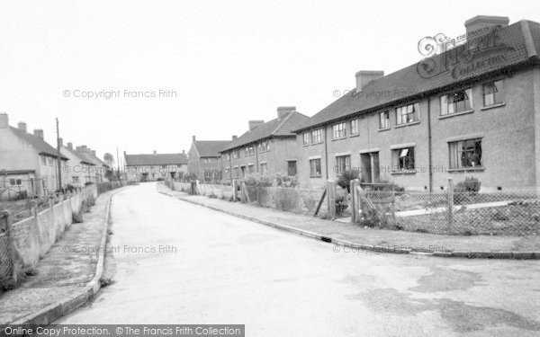 Photo of Stoke St Michael, Moons Hill Estate c.1955