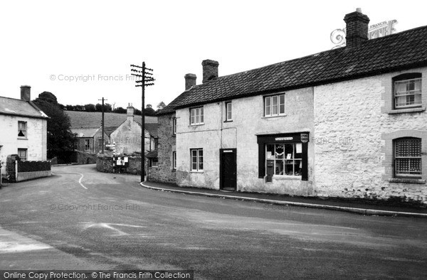Photo of Stoke St Michael, The Square c.1955