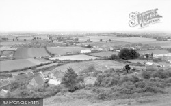 The Village From Ham Hill c.1955, Stoke Sub Hamdon