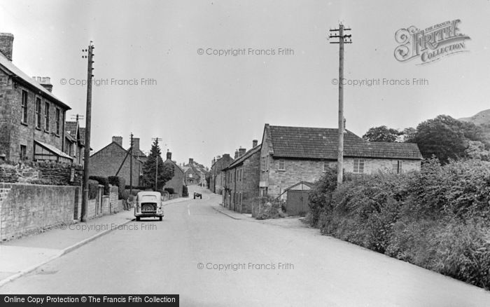 Photo of Stoke Sub Hamdon, West Street And Ham Hill c.1955