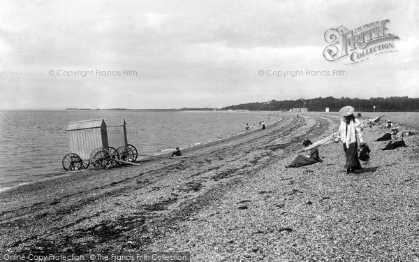 Photo of Stokes Bay, The Beach 1898