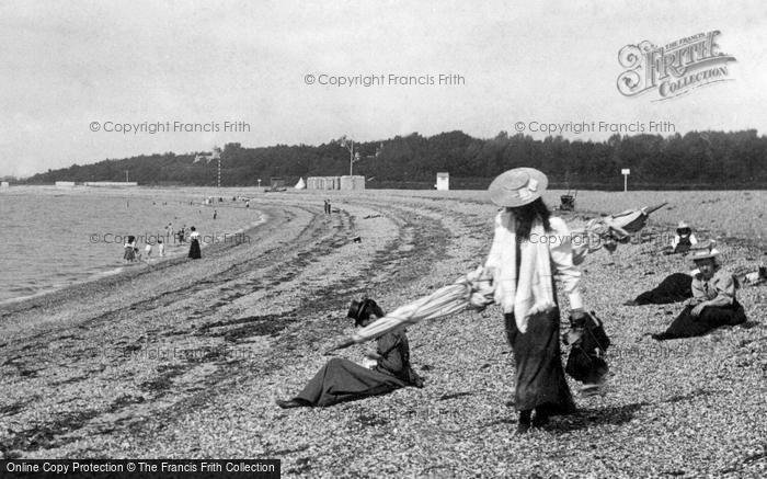 Photo of Stokes Bay, The Beach 1898