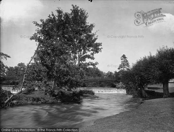 Photo of Stokesay, Bridge And Weir 1924