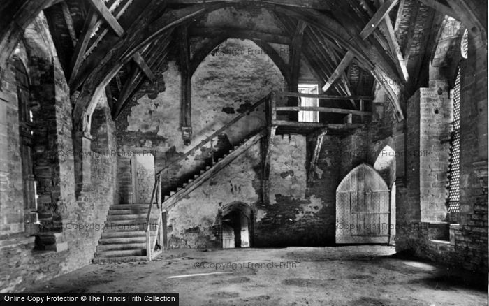 Photo of Stokesay, Castle, Banqueting Hall c.1865