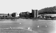 Castle c.1960, Stokesay