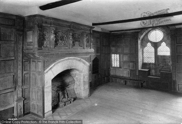 Photo of Stokesay, Castle, Solar Room 1910